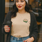 Emotional Support Latte Unisex T-Shirt – Bella + Canvas Coffee Lover Tee, Cozy Aesthetic Fall Shirt, Small Front + Big Back Design