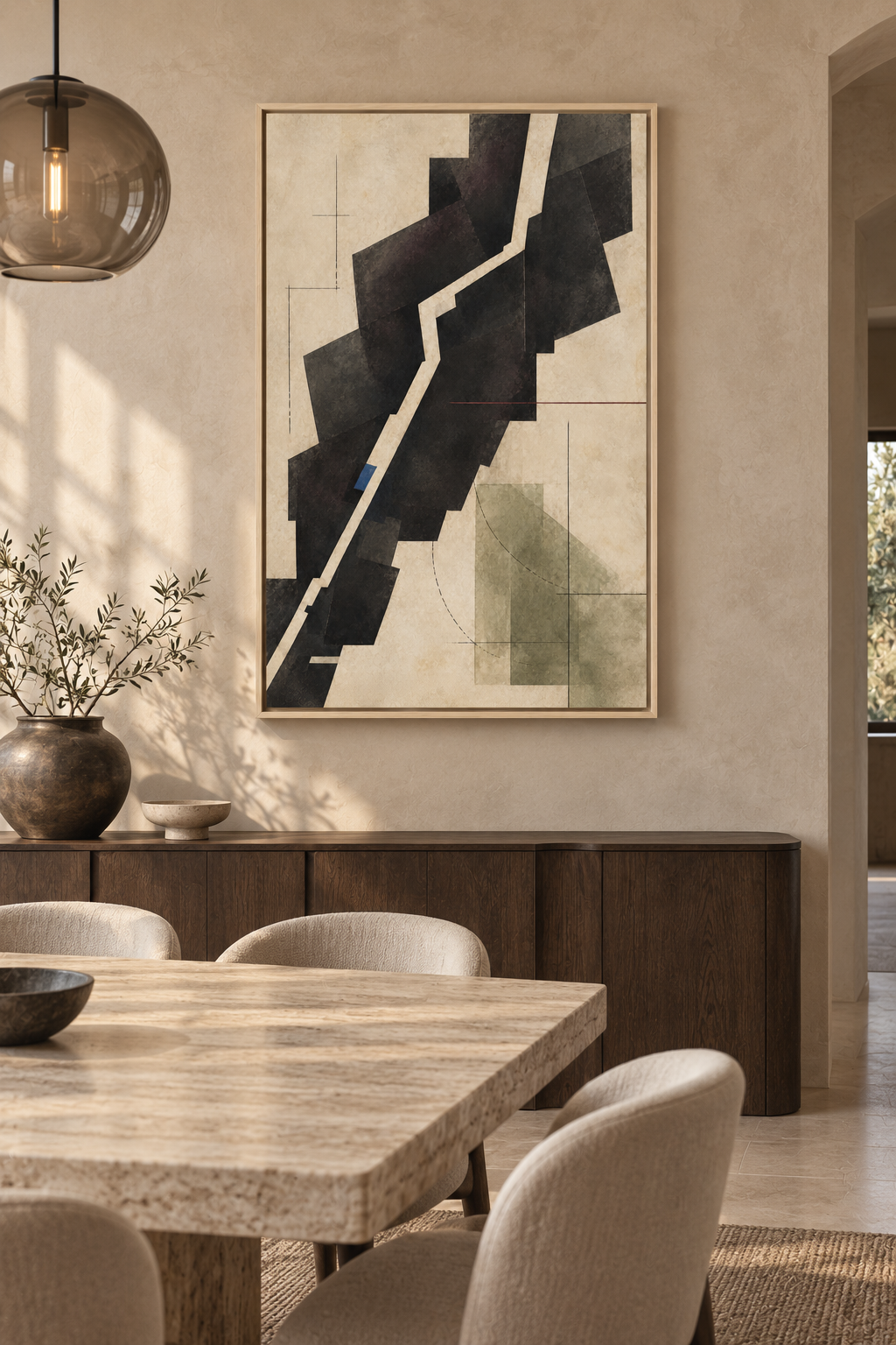Unwritten Coordinates II No. 31 | Modern Abstract Canvas Art