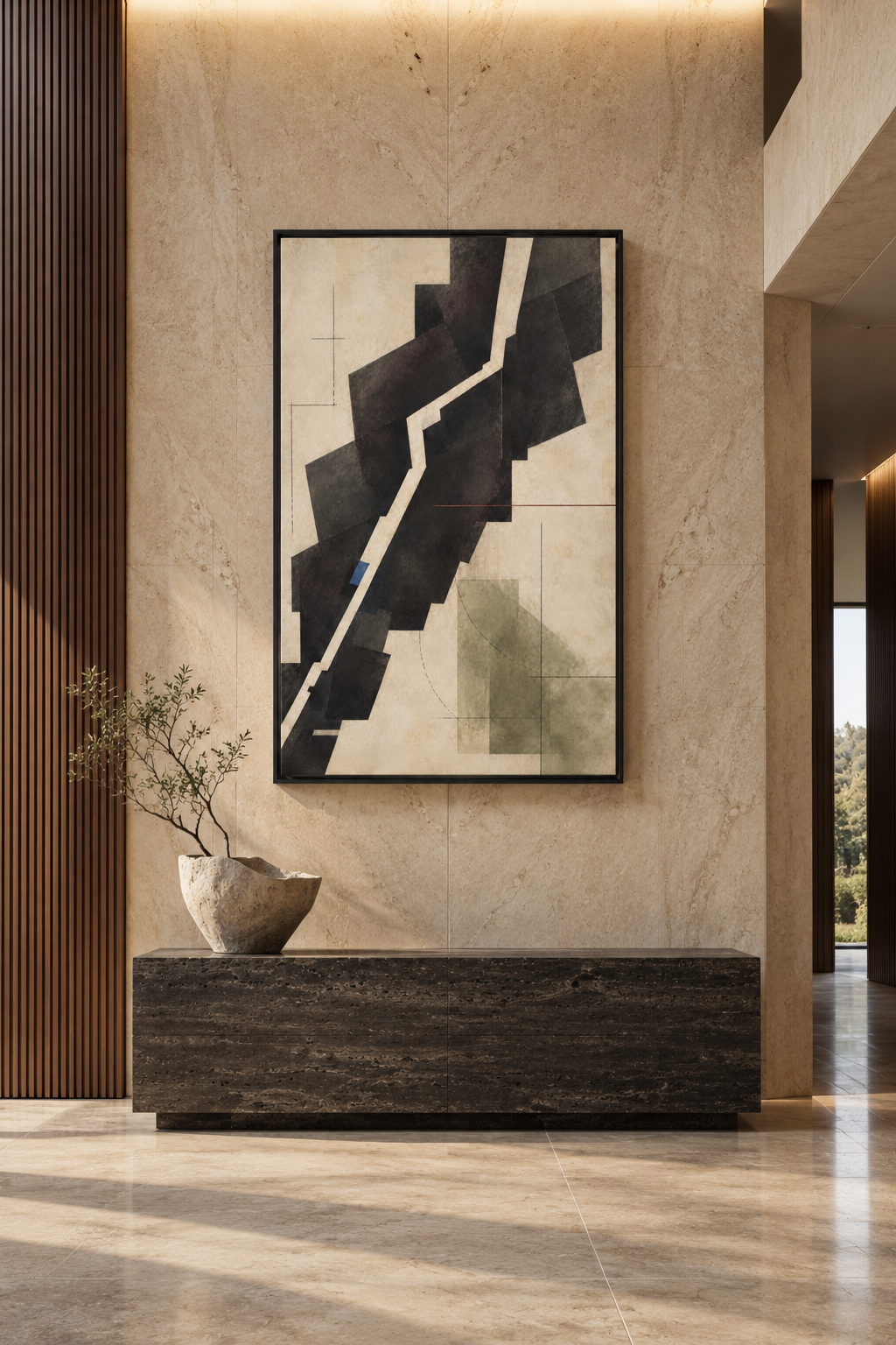 Unwritten Coordinates II No. 31 | Modern Abstract Canvas Art