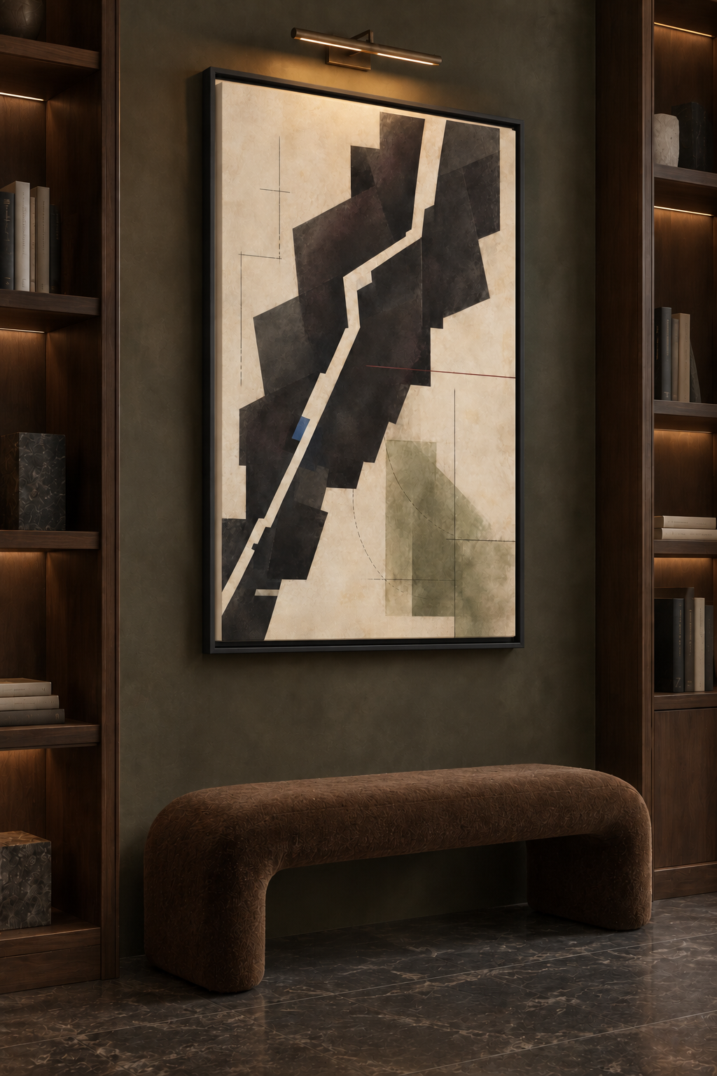 Unwritten Coordinates II No. 31 | Modern Abstract Canvas Art