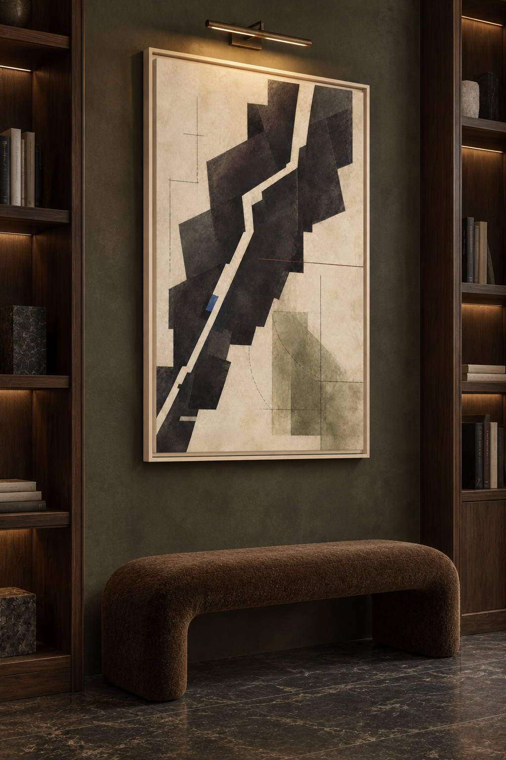 Unwritten Coordinates II No. 31 | Modern Abstract Canvas Art