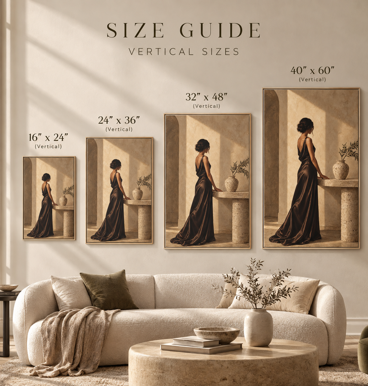 Solenne No. 35 | Figurative Woman Wall Art