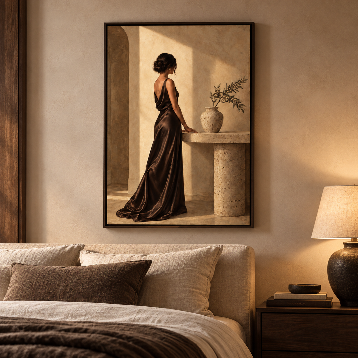 Solenne No. 35 | Figurative Woman Wall Art