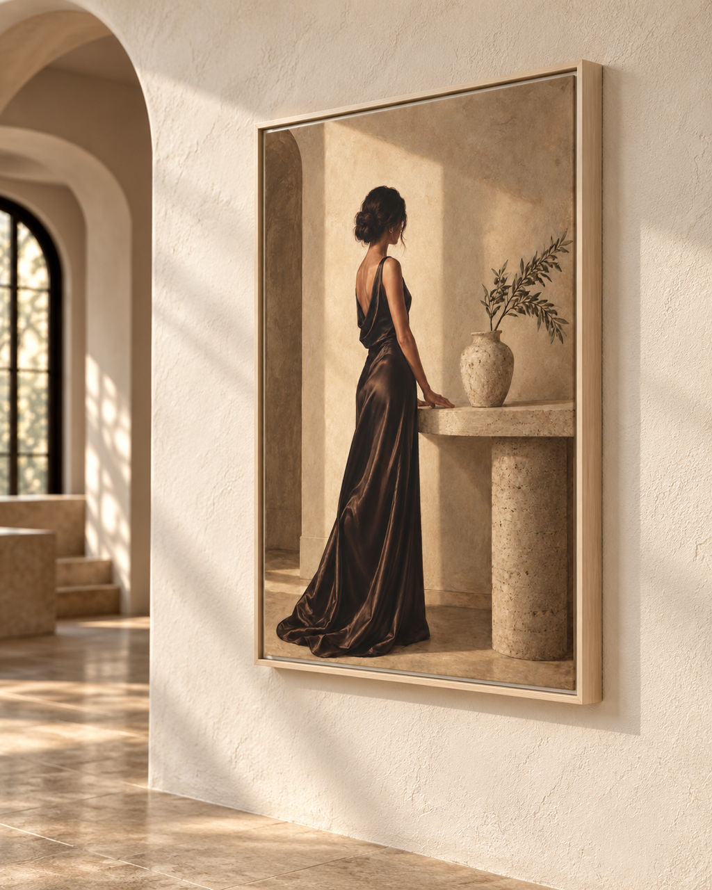 Solenne No. 35 | Figurative Woman Wall Art