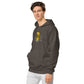 Unisex pigment-dyed hoodie