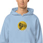 Unisex pigment-dyed hoodie